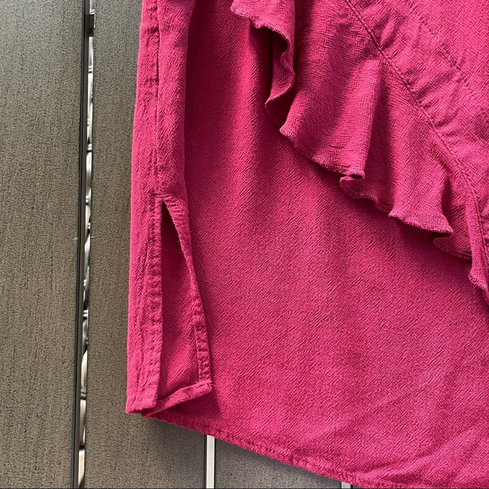 Express Flutter Ruffle Rayon Blouse!! - image 7